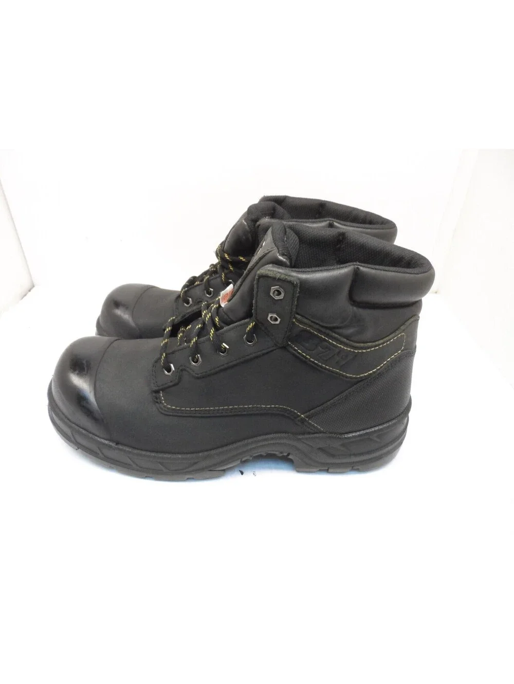 Dakota Men's 6'' 877 Steel Toe Steel Plate Work Boots Black Size 13M